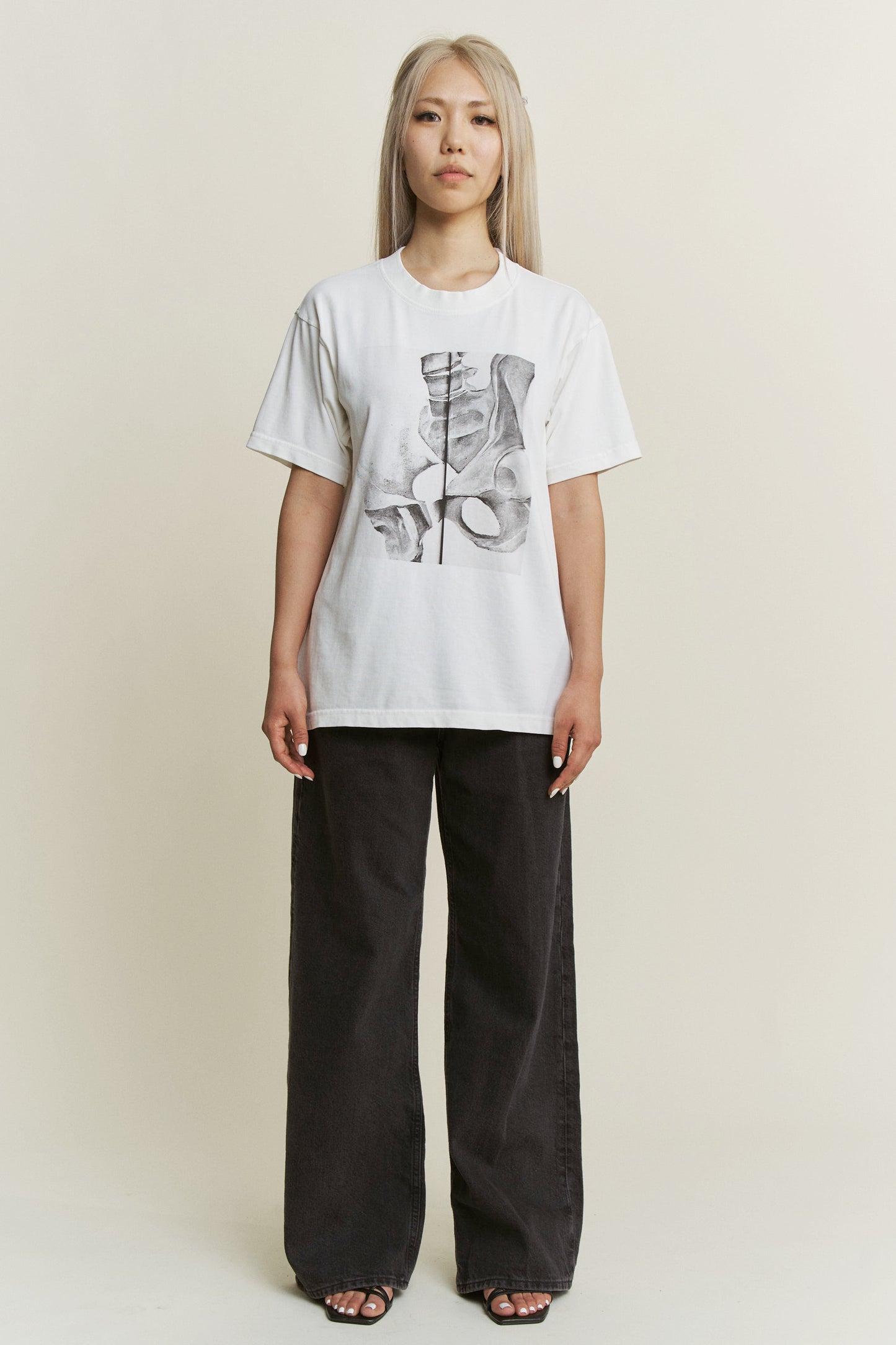 Identity Black and White Heavy Tee