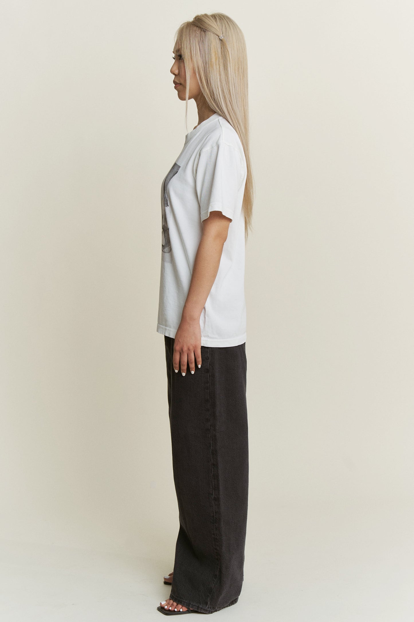Identity Black and White Heavy Tee